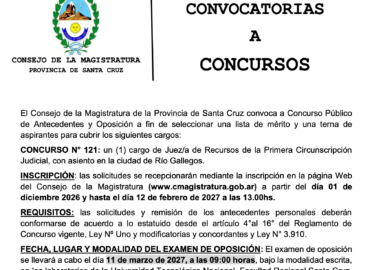 Concurso N° 121